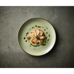 Assiettes avec rebord Churchill Stonecast Raw Green Evolve 260mm (Lot de 12) — HX039