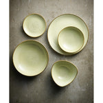 Assiettes avec rebord Churchill Stonecast Raw Green Evolve 260mm (Lot de 12) — HX039