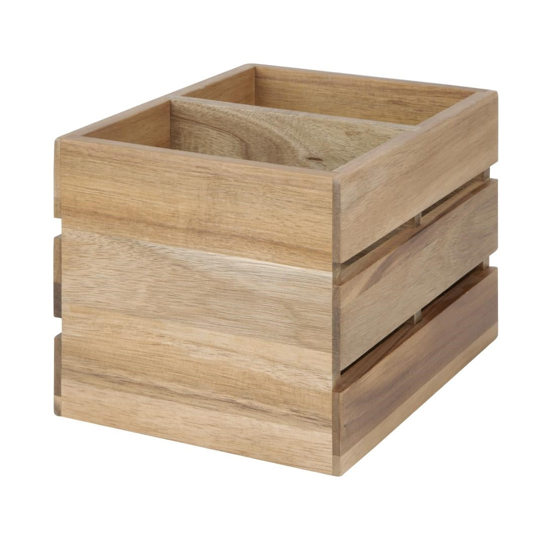 Organisateur de table en bois d'acacia Olympia 210x160x150mm — HX387