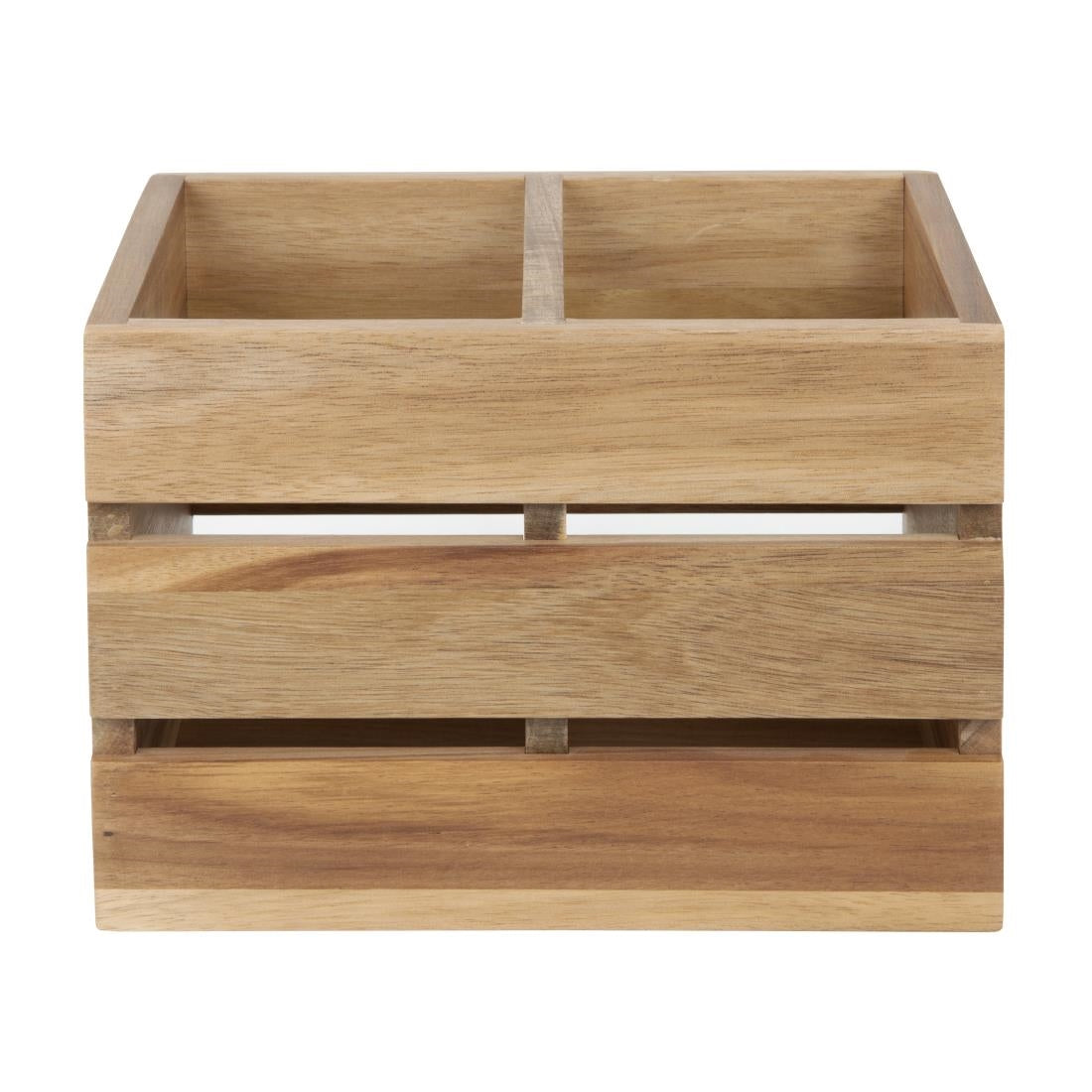 Organisateur de table en bois d'acacia Olympia 210x160x150mm — HX387