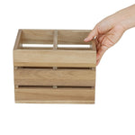 Organisateur de table en bois d'acacia Olympia 210x160x150mm — HX387