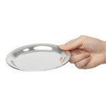 Plateau à addition rond en inox Olympia 150mm — HY109