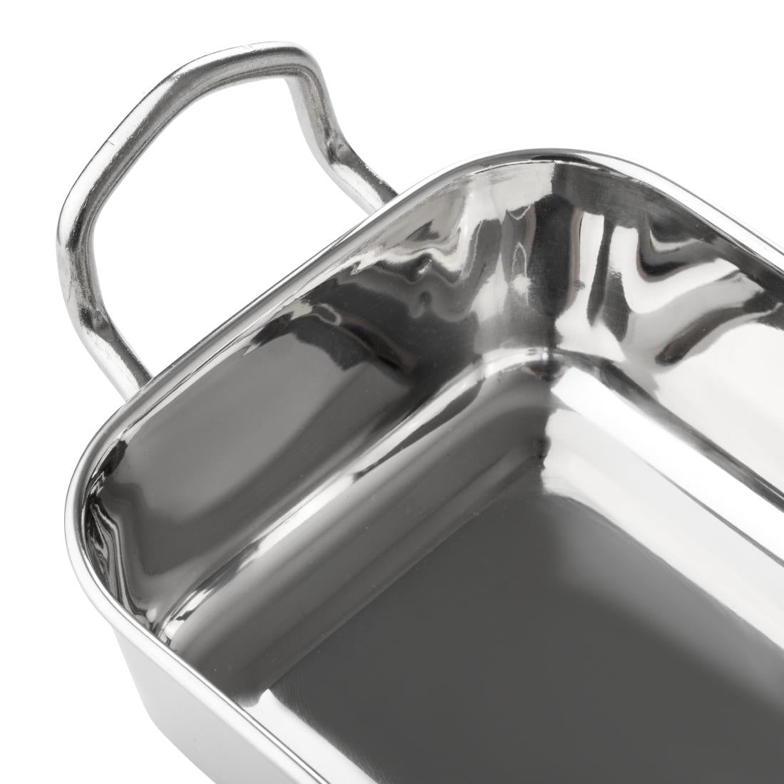 Plat de présentation en inox carré Olympia 115x115mm — HY123