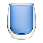 Verres à eau double paroi Utopia bleus 27 cl (lot de 6) — HY504