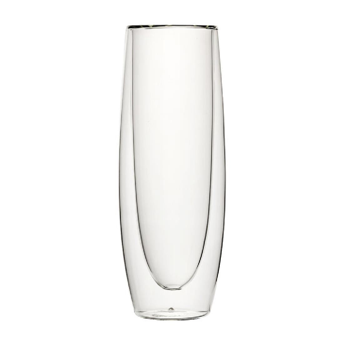 Verres à champagne sans pied double paroi Utopia 16cl (lot de 6) — HY508