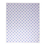 Papier d'emballage burger Fiesta Compostable points bleus 250x300 (lot de 200) — HY783