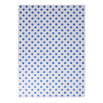 Papier d'emballage burger Fiesta Compostable points bleus 250x350 (lot de 200) — HY792