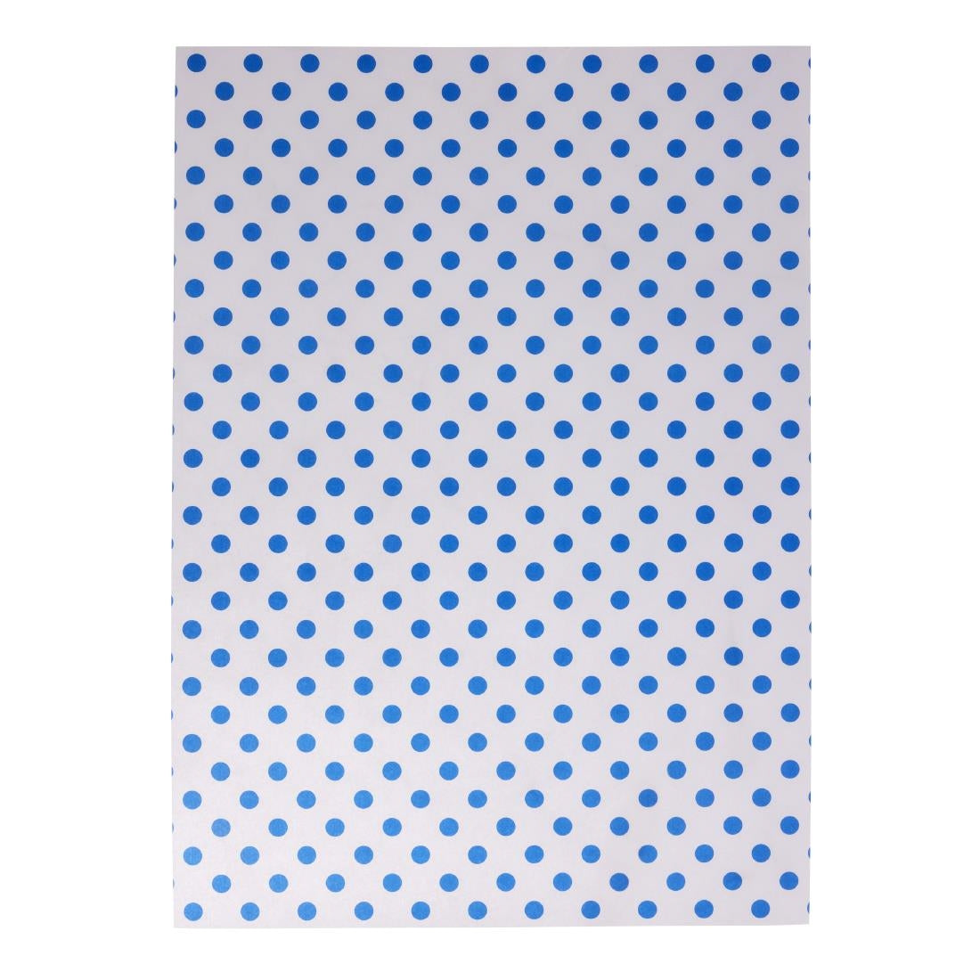 Papier d'emballage burger Fiesta Compostable points bleus 250x350 (lot de 200) — HY792