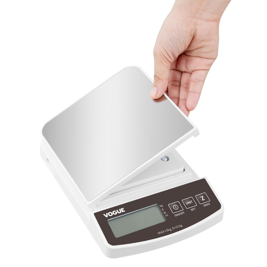 Balance électronique Vogue 3kg graduations 0,5g — HZ320