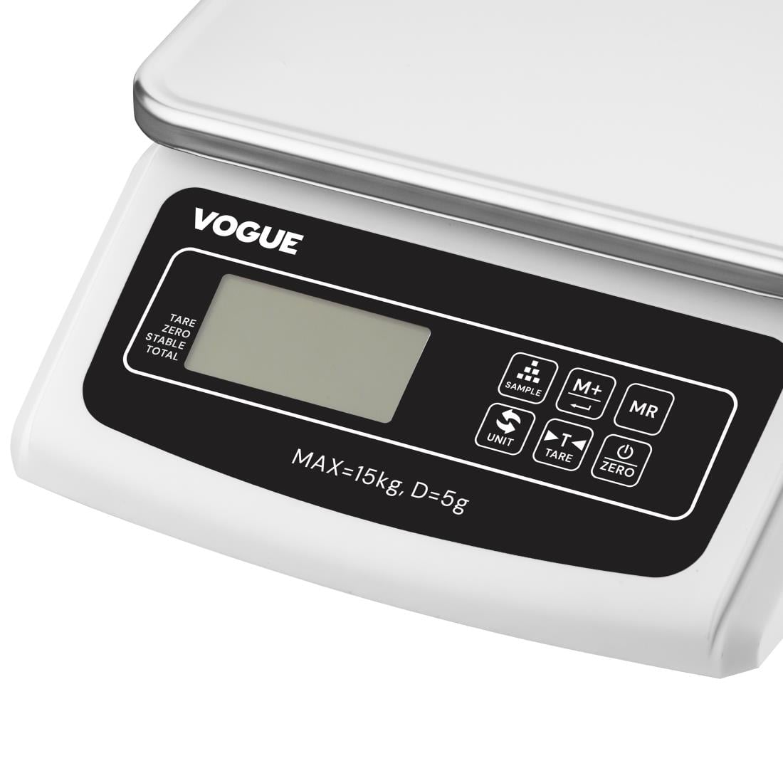 Balance électronique à plateau Vogue 15 kg — HZ323