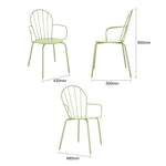 Fauteuils Bolero Adeline vert clair (lot de 4) — HZ360