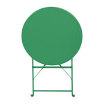 Table ronde de terrasse Bolero Perth verte 600mm — HZ367