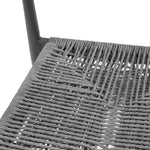 Fauteuils d'extérieur en rotin PE tressé Bolero Eden anthracite (lot de 4) — HZ590