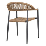 Fauteuils d'extérieur en rotin PE tressé Bolero Eden naturels (lot de 4) — HZ591