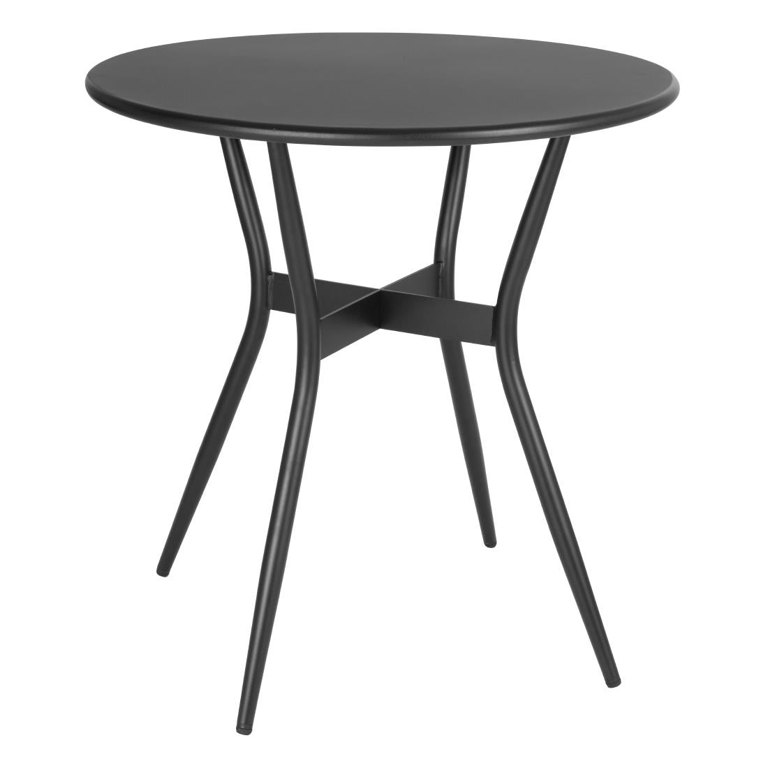 Table d'extérieur Bolero Santiago noire 690mm — HZ599