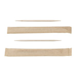 Cure-dents en bois FSC® Sier Disposables 65mm (lot de 1000) — HZ703