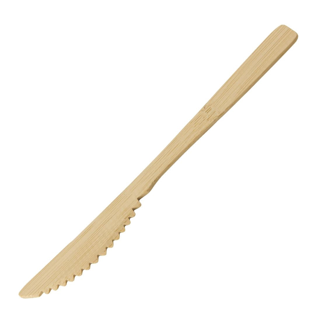 Couteaux en bambou Sier Disposables 170 mm (lot de 50) — HZ711