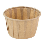 Pots ronds en papier FSC® Sier Disposables marron 37ml (lot de 200) — HZ718