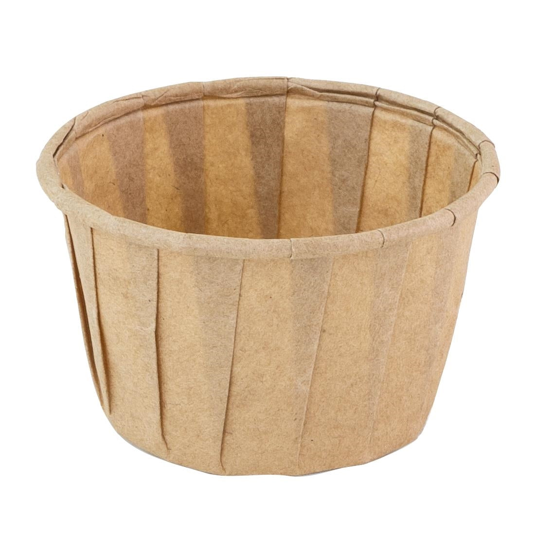 Pots ronds en papier FSC® Sier Disposables marron 37ml (lot de 200) — HZ718