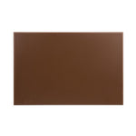 Planche à découper standard haute densité Hygiplas marron — J004