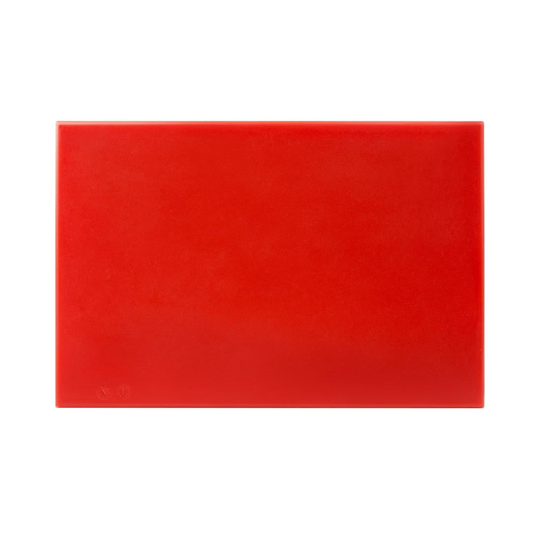 Planche à découper standard haute densité Hygiplas rouge — J010