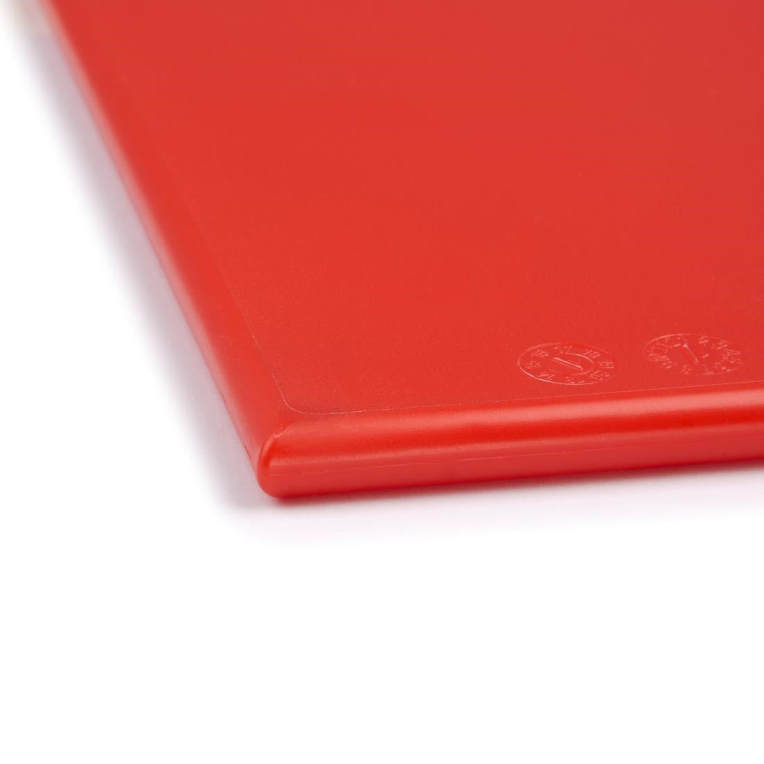Planche à découper standard haute densité Hygiplas rouge — J010