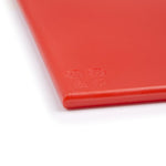 Grande planche à découper haute densité Hygiplas rouge — J011