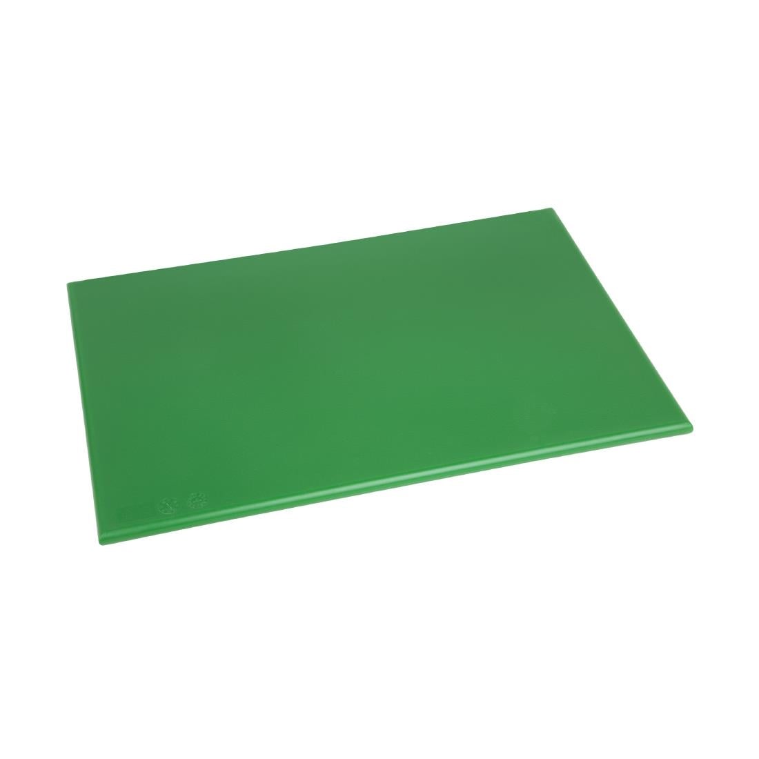 Planche à découper standard haute densité Hygiplas verte — J012