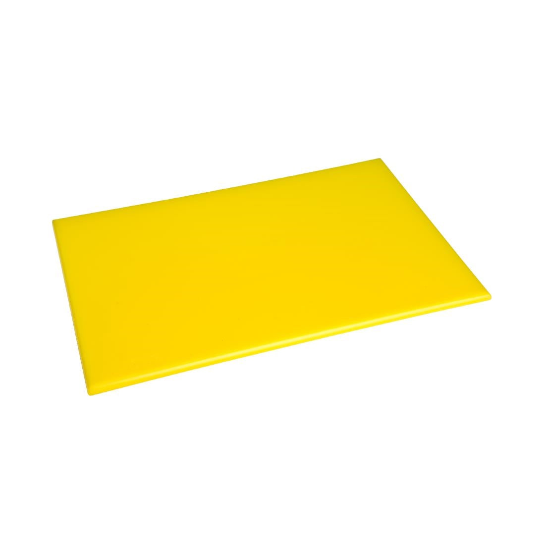 Planche à découper standard haute densité Hygiplas jaune — J020