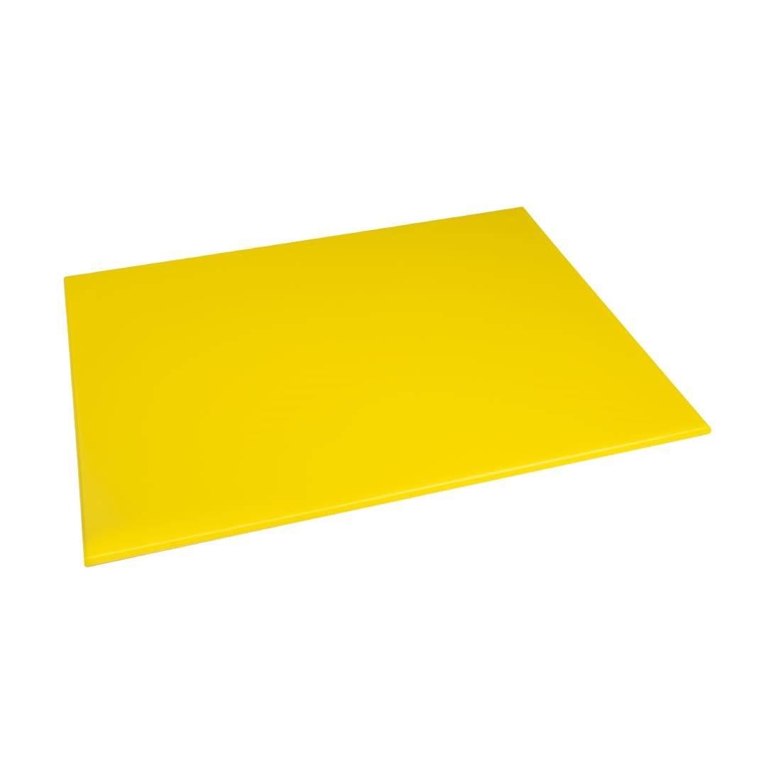 Grande planche à découper haute densité Hygiplas jaune — J021