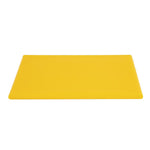Planche à découper épaisse haute densité Hygiplas jaune — J039