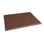 Planche à découper extra large haute densité Hygiplas marron — J041