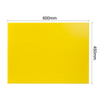 Planche à découper extra large haute densité Hygiplas jaune — J045