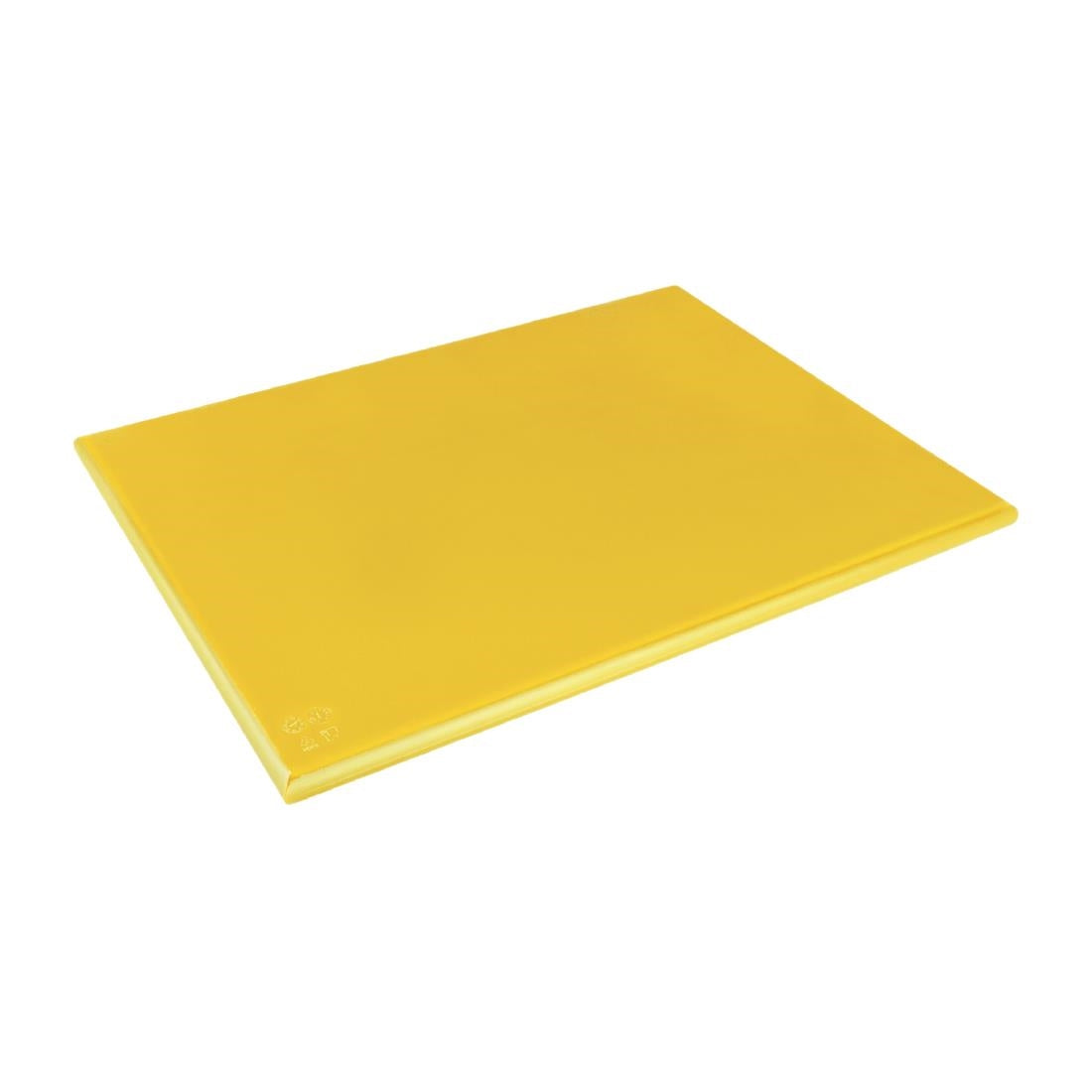 Planche à découper extra large haute densité Hygiplas jaune — J045