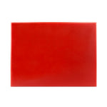 Planche à découper extra large haute densité Hygiplas rouge — J047