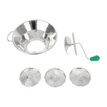 Moulin à légumes Tellier en acier étamé n°3 - 31 cm — J165