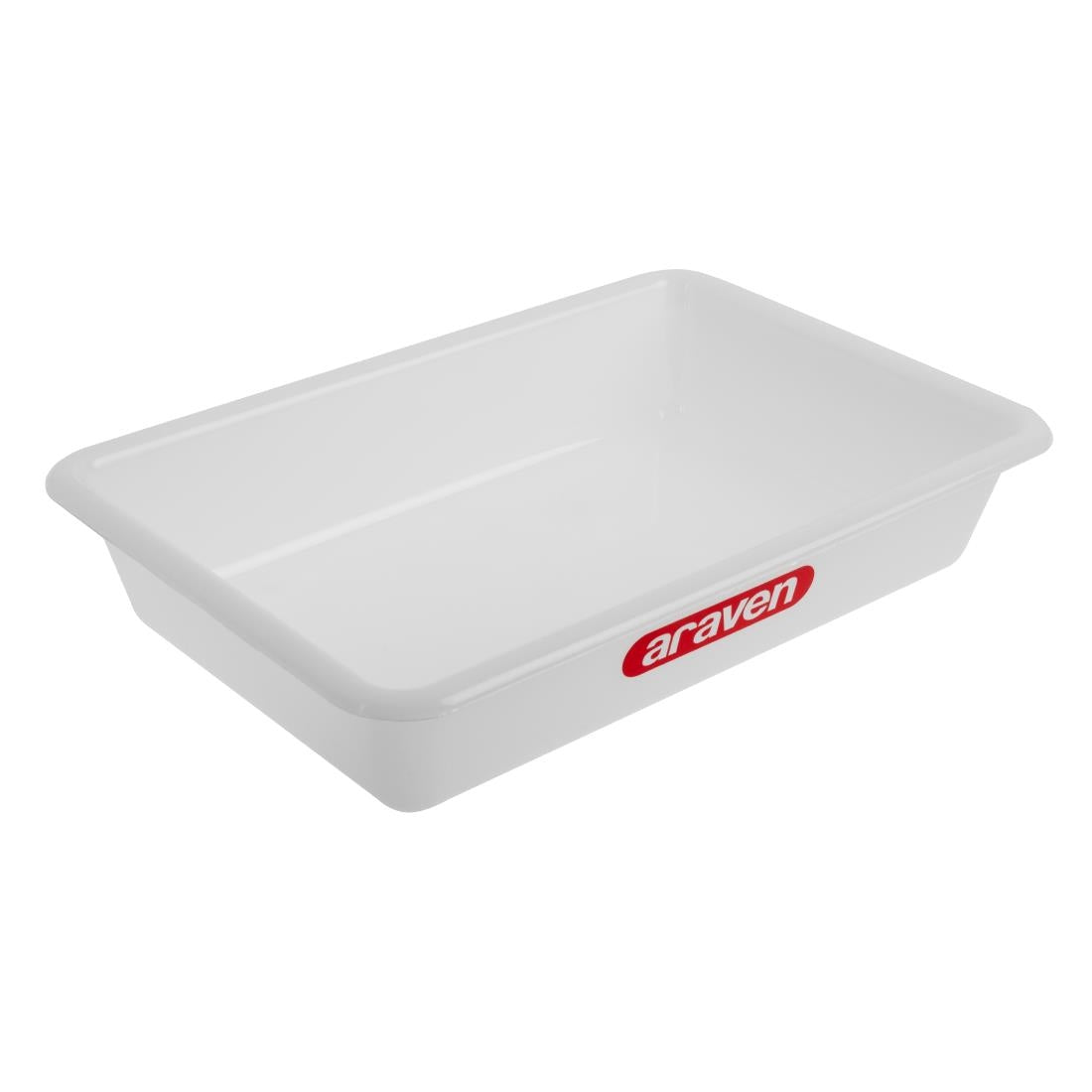 Bac alimentaire peu profond Araven transparent 345mm — J209
