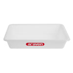 Bac alimentaire peu profond Araven transparent 345mm — J209