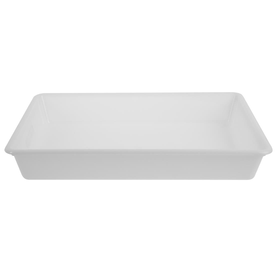 Bac alimentaire peu profond Araven transparent 540 mm — J223