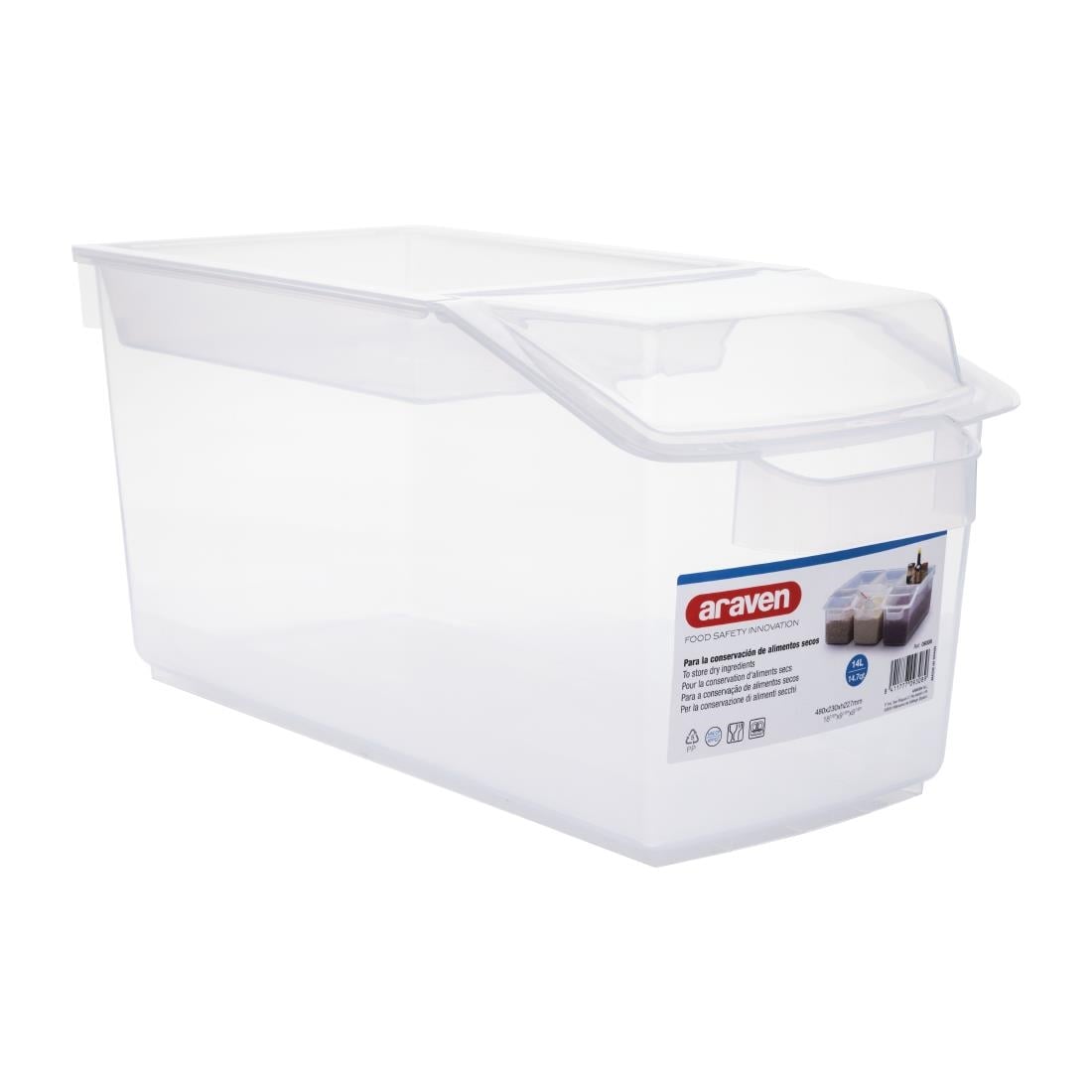 Distributeur et conteneur à ingrédients Araven Koala 14L — J225