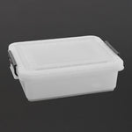 Conteneur alimentaire en polypropylène avec clips de couleur Araven 30L — J243