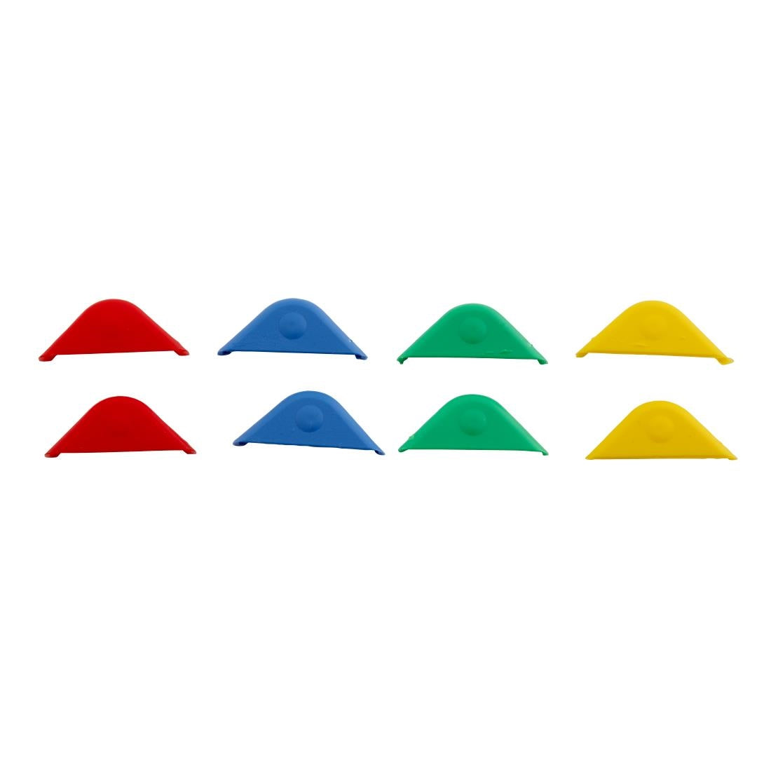 Conteneur alimentaire en polypropylène avec clips de couleur Araven 30L — J243