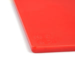 Planche à découper standard basse densité Hygiplas rouge — J255