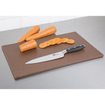 Planche à découper standard basse densité Hygiplas marron — J256