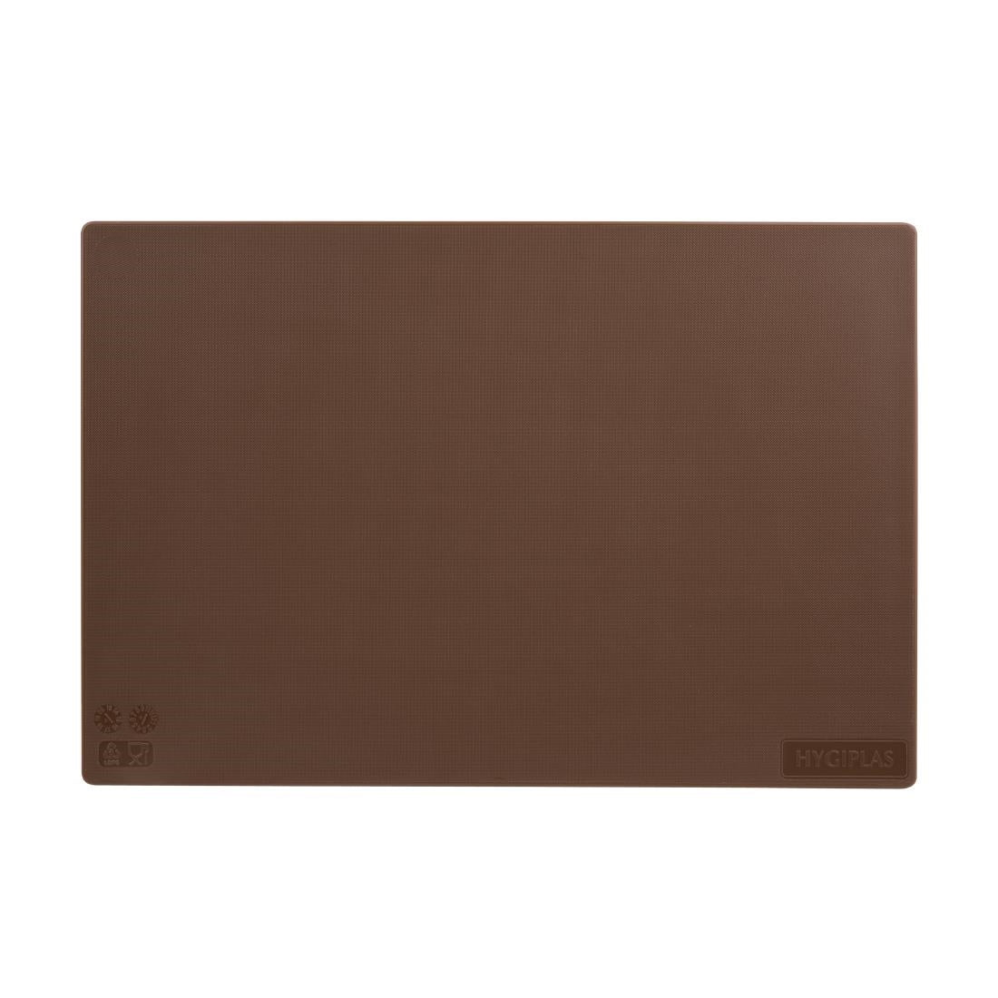 Planche à découper standard basse densité Hygiplas marron — J256