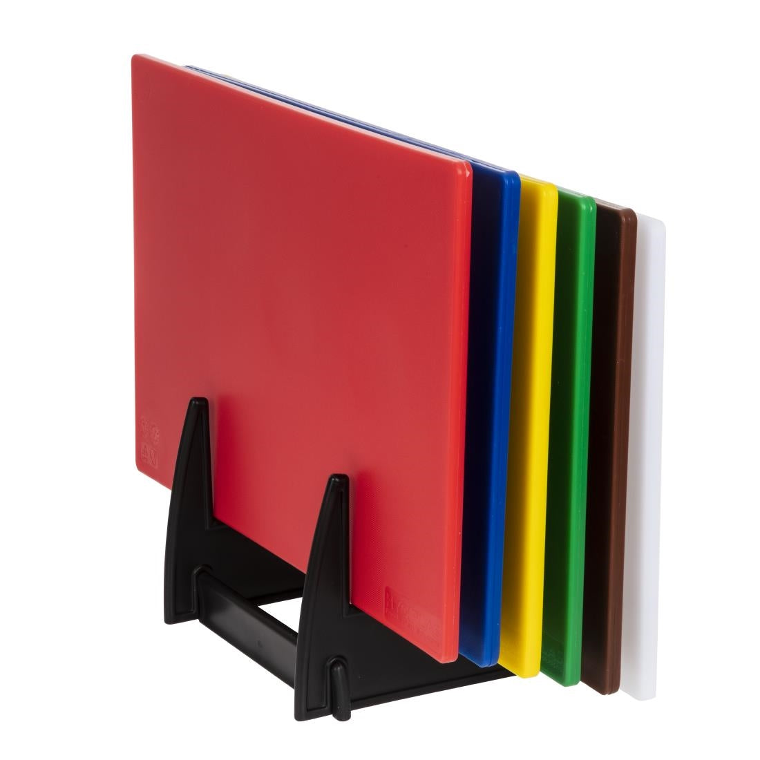 Lot de 6 planches à découper standard basse densité avec support et poster Hygiplas — FY329