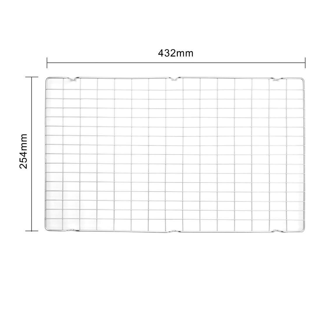 Grille de refroidissement Vogue 432 x 254mm — J810