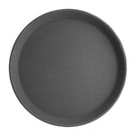 Offre spéciale : Lot de 6 plateaux ronds antidérapants en polypropylène Olympia Kristallon — S658