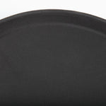 Plateau antidérapant en fibre de verre Olympia Kristallon rond noir 406mm — J847