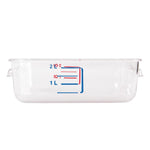 Boîte carrée de stockage 2L Rubbermaid — J870